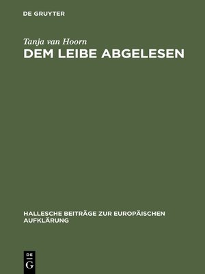 cover image of Dem Leibe abgelesen